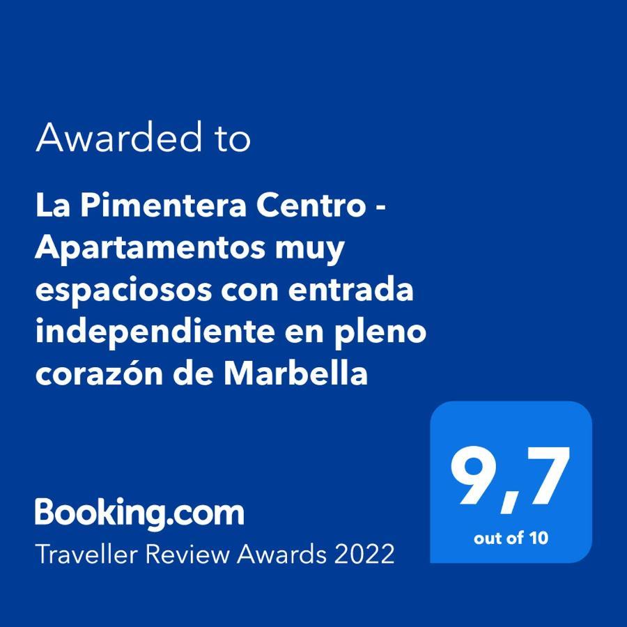 La Pimentera Central Apartments - Con Patio Privado Marbella Esterno foto